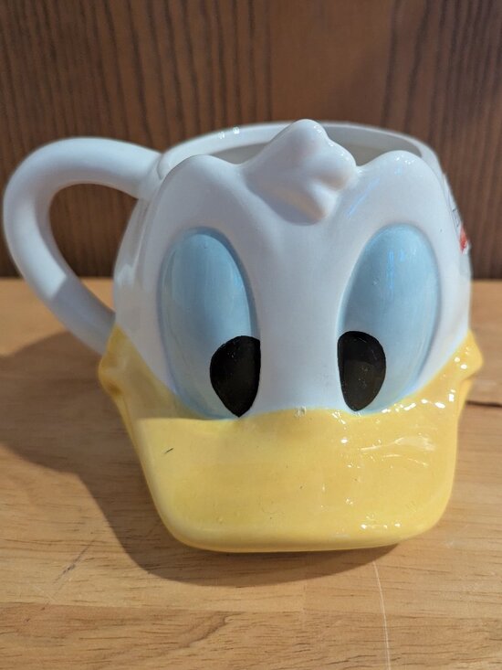 Disney Other - Donald Duck 3D Figural Mug Large Ceramic Disney Collectible Coffee Tea Hot Choc.
